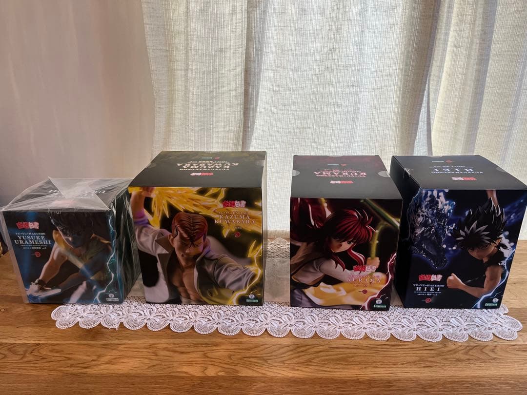 幽遊白書 浦飯幽助 桑原和真 飛影 蔵馬 コトブキヤ 壽屋 ARTFX J