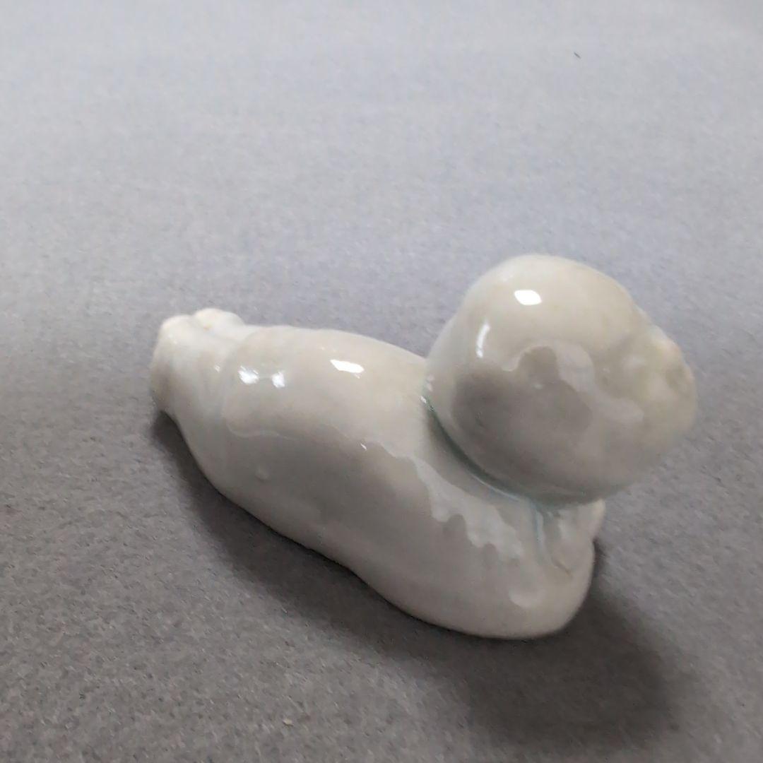 平戸唐子笛　平戸白磁唐子形笛 平戸唐子形笛　平戸焼