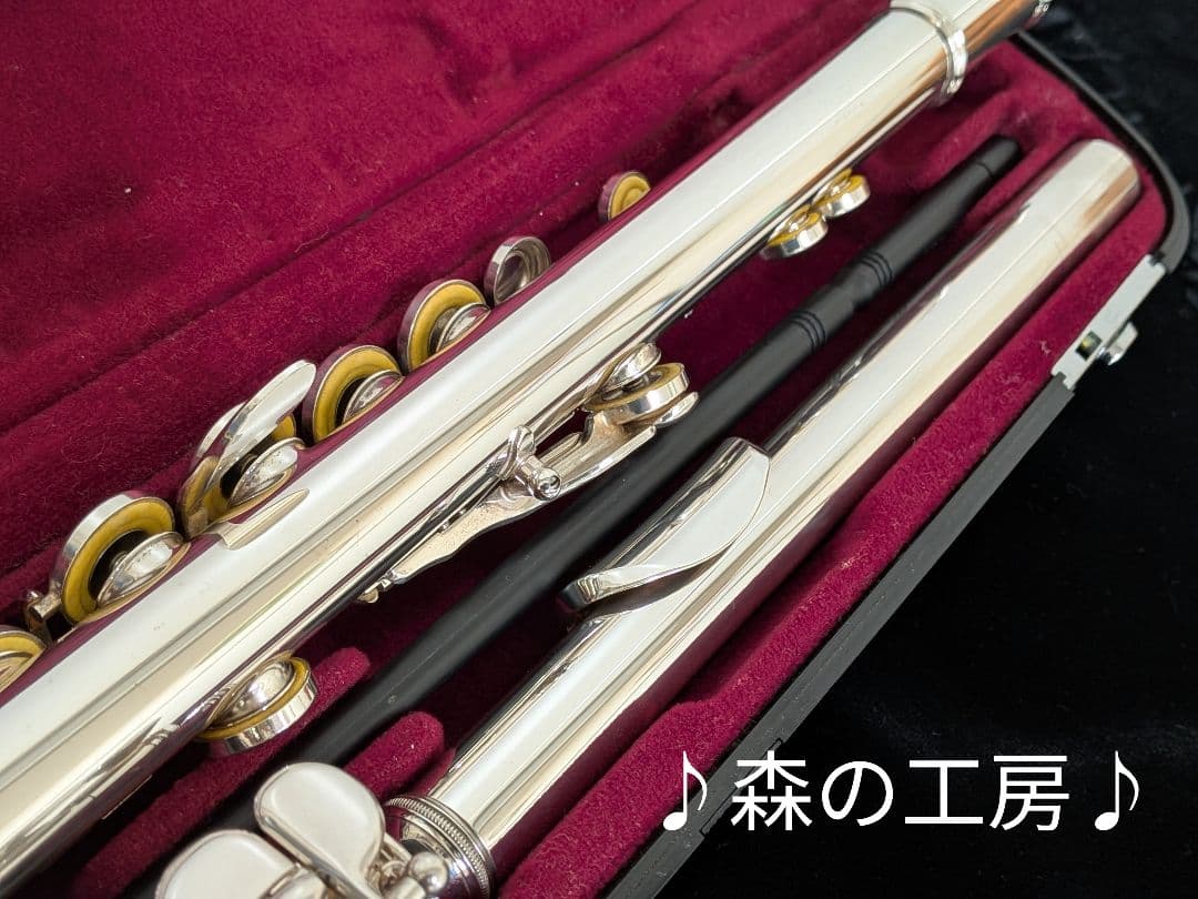 中古フルート専門店‼️部活応援‼️頭部管銀製 ヤマハフルートYFL311ⅡEメカ