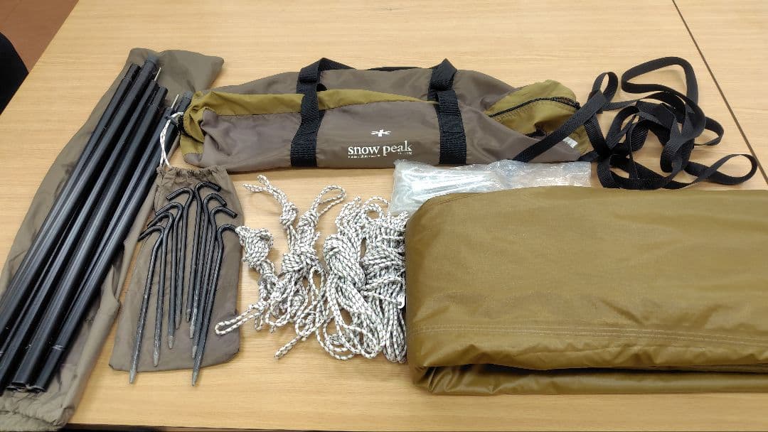 スノーピーク　 peak　ヘキサタープ アメニティタープ　Ｌ