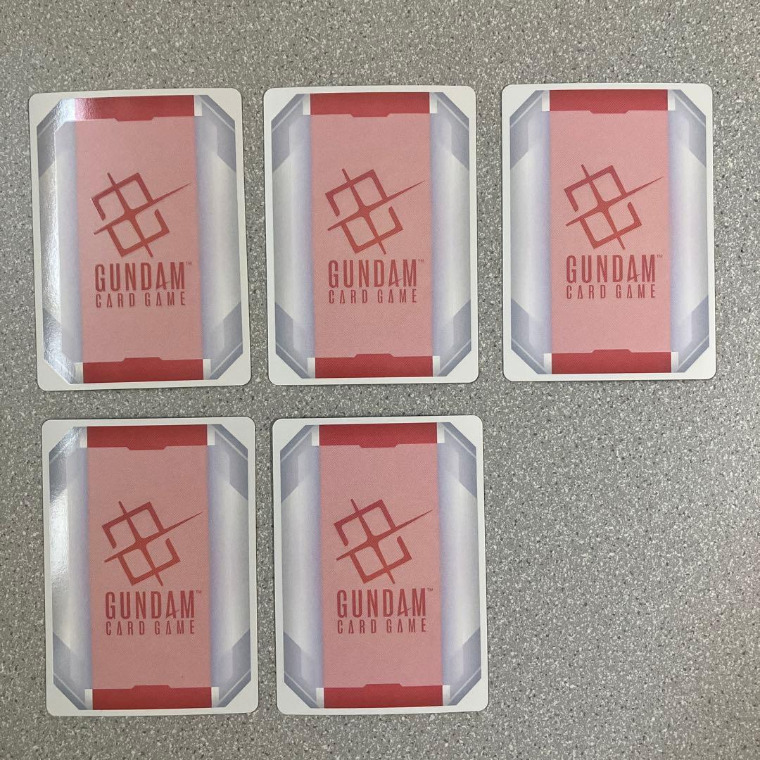 ☆ゼクス・マーキス☆トールギス☆リソース☆パラレル☆5枚セット☆未使用☆美品☆