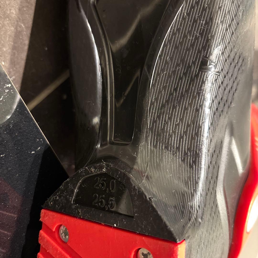 サイズ25/25.5cm HAWX KIDS 4 子ども用スキー用ブーツ 赤黒