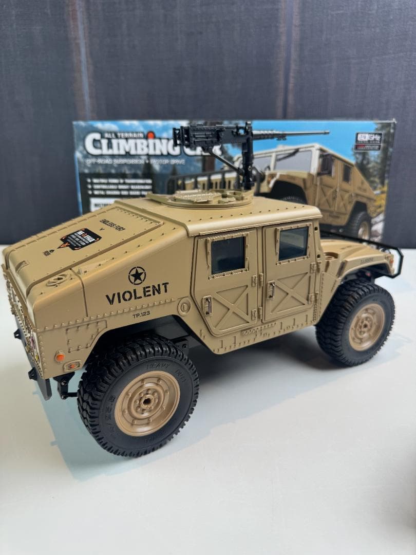 大型 無線リモコン オフロード ミリタリー 無線リモコンカー 技適認証済み