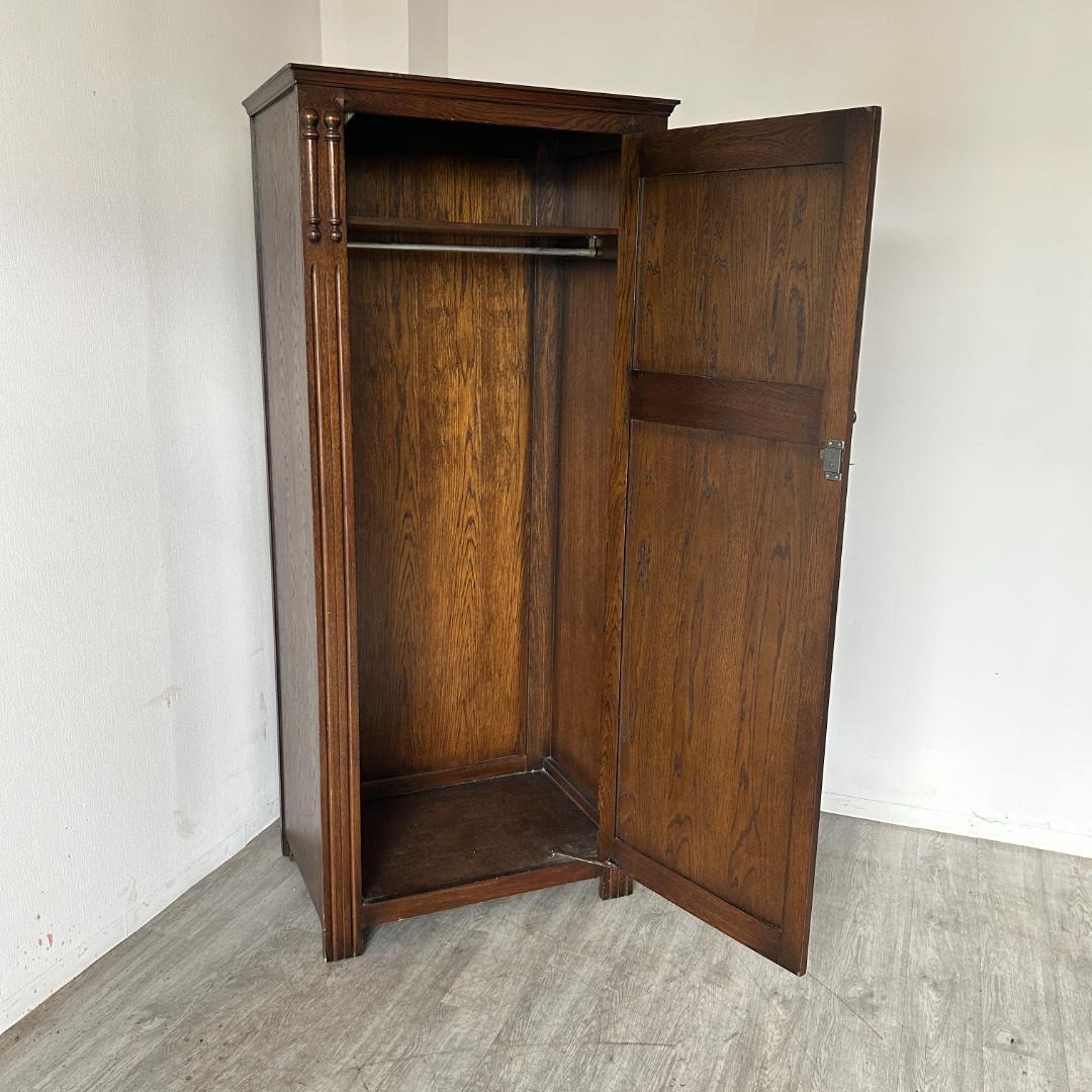 イギリス アンティーク家具 ホールローブ ワードローブ 1930年頃 757A