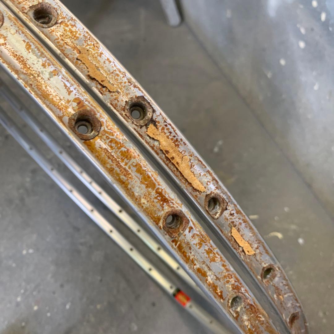 MAVIC argent8 チューブラーリム　700c