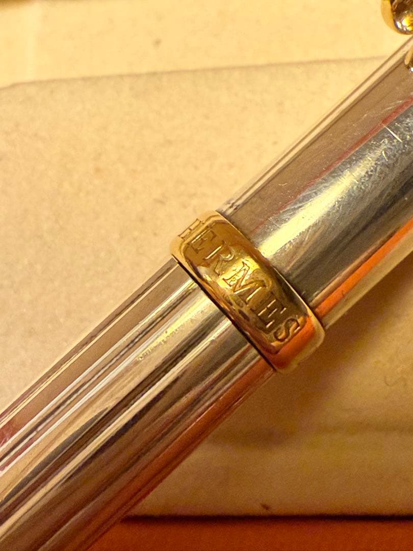 hermes Allegro アレグロ シルバー シャープペンシル ボールペン