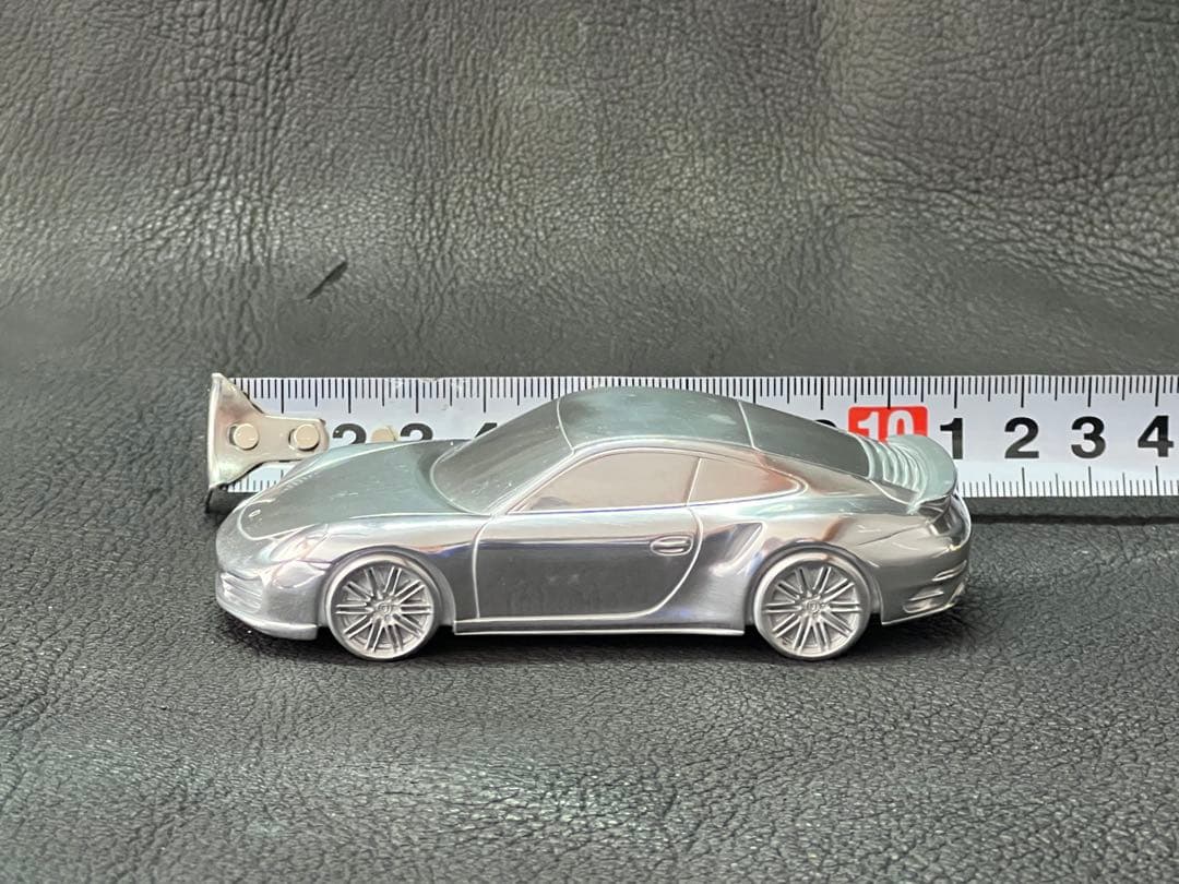 【ポルシェ911 ターボ】　ペーパーウェイト、メタルカー　非売品