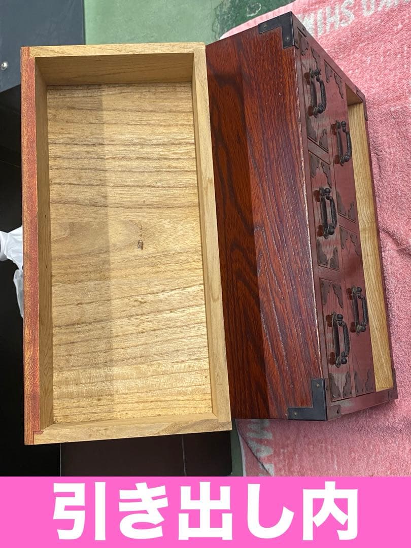 檜♦️高級 和箪笥 コンパクト♦️高山工芸品♦️骨董 アンティーク♦️送料込