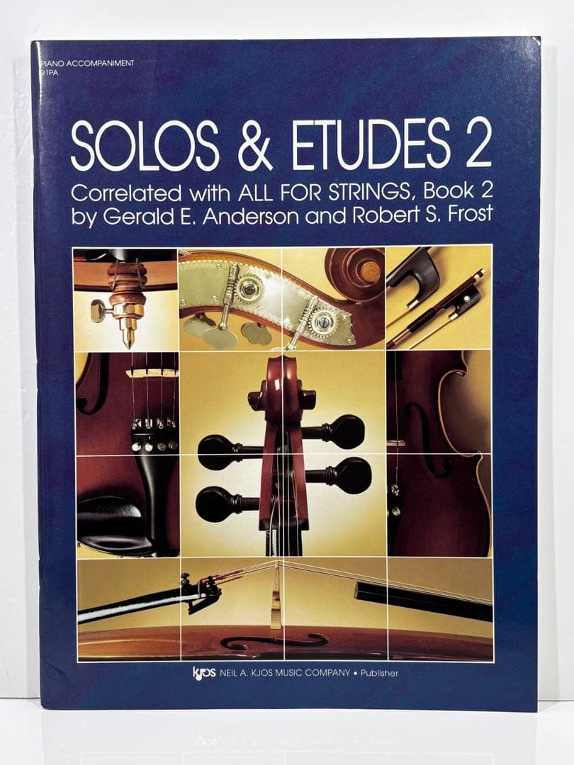 SOLOS & ETUDES １＆２　弦楽　スコアとパート譜