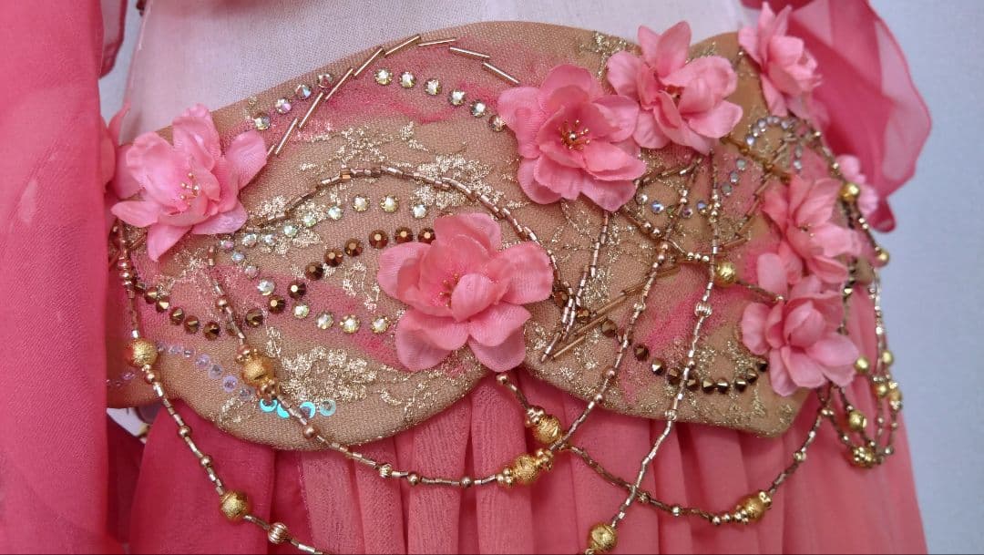 【syuka】ベリーダンス衣装　ブラベルトなど7点セット