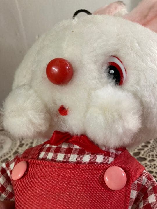 脚長 うさぎ ぬいぐるみ 昭和レトロ 当時物 インテリア レトロポップ