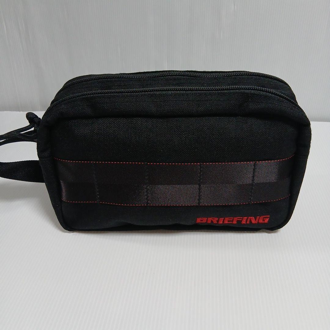 ☆美品☆BRIEFING GOLF DOUBLE ZIP POUCH STD