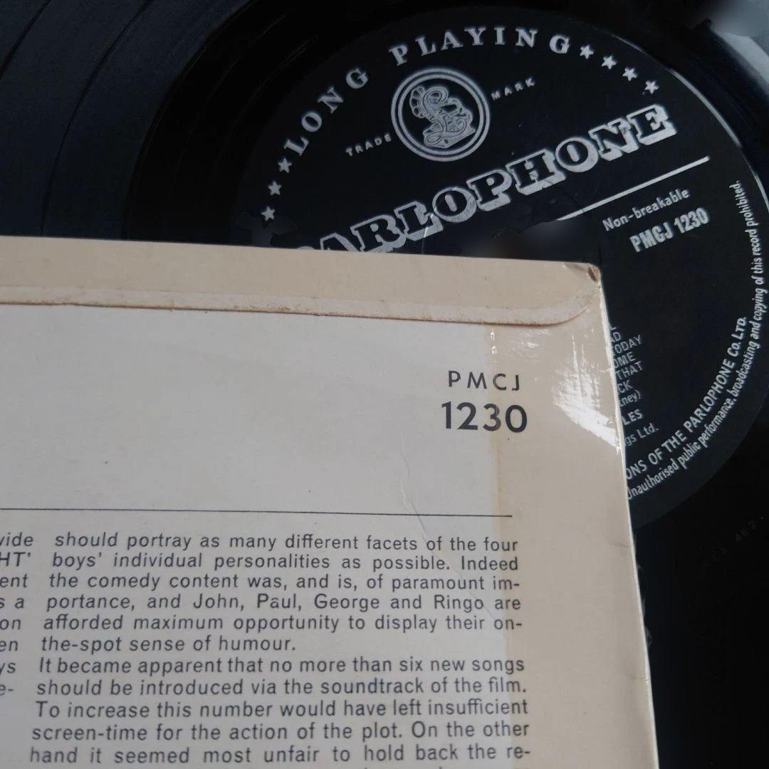 レア南アフリカ盤The Beatles A Hard Day's Night