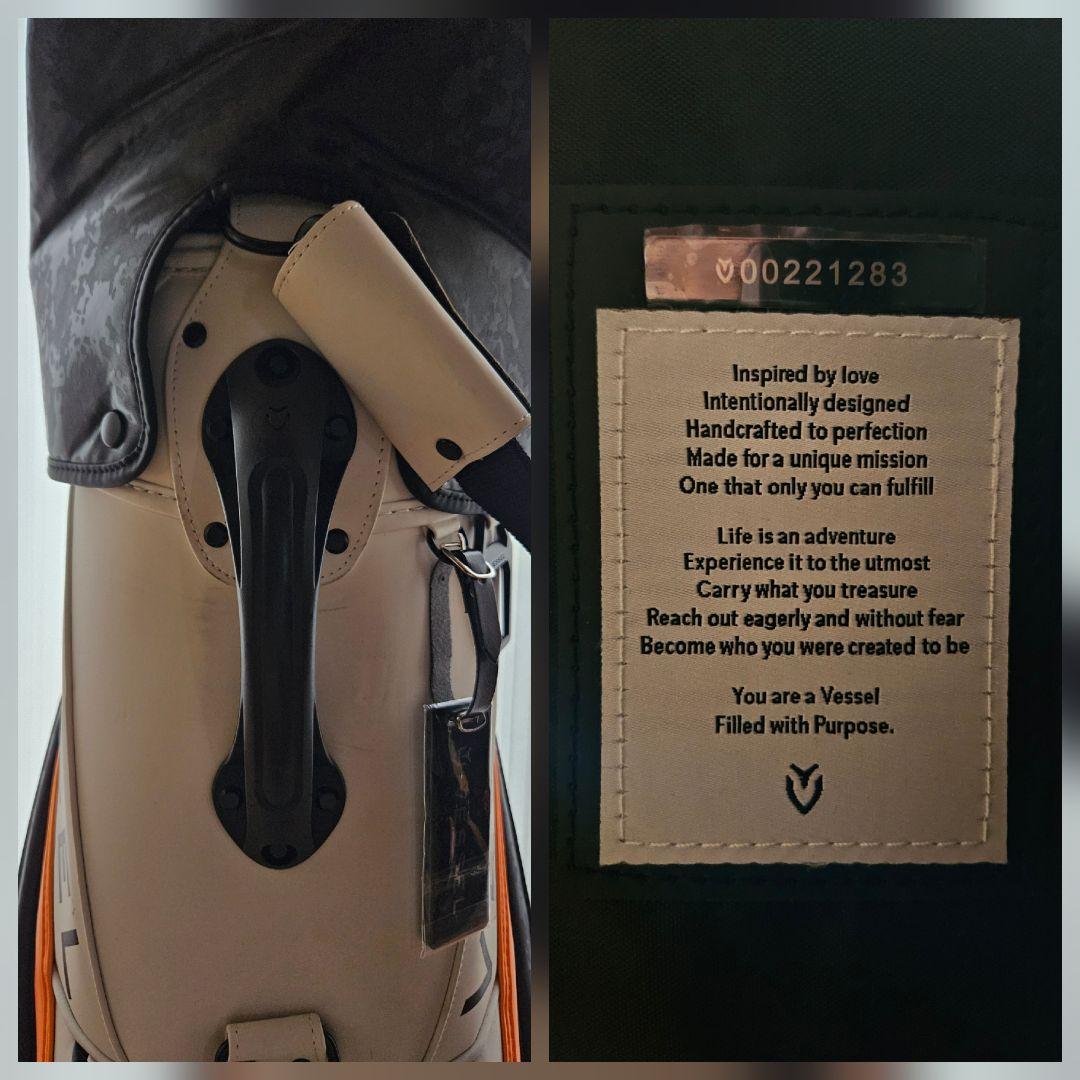 【VESSEL】PRIME Staff　キャディバッグ