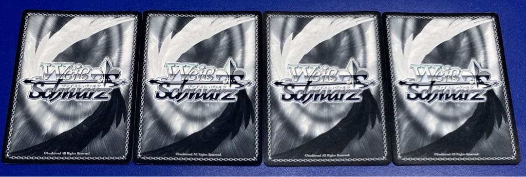 ヴァイス　“〈刻々帝〉”狂三　RR ホロ 4枚セット