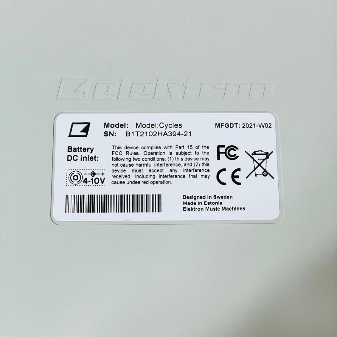 elektron Cycles 6トラック FM グルーヴボックス エレクトロン