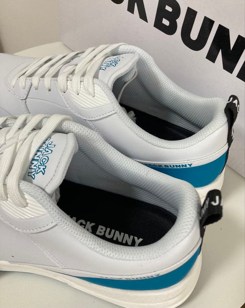 新品 パーリーゲイツ ジャックバニー AIR SOLEシューズ26.5ターコイズ