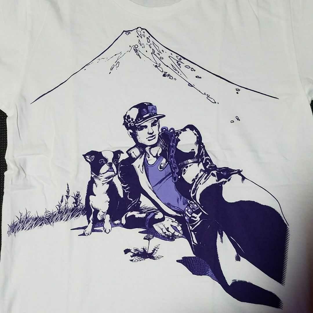 ジョジョ展 東京キービジュアルTシャツ 承太郎&イギ ー 荒木飛呂彦原画展富士山
