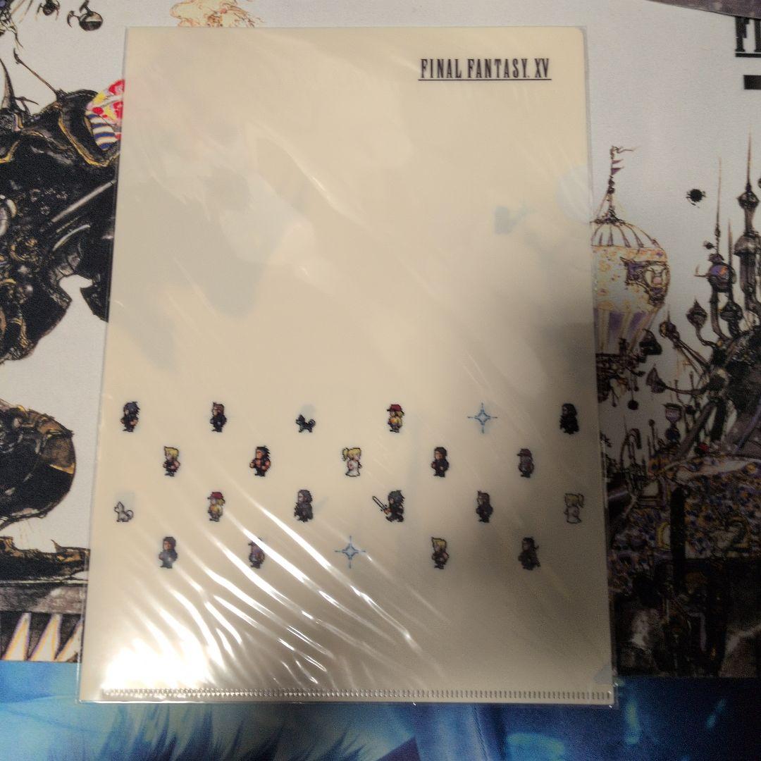 SQUARE ENIX CAFE限定品 FFXV クリアファイル4種セット