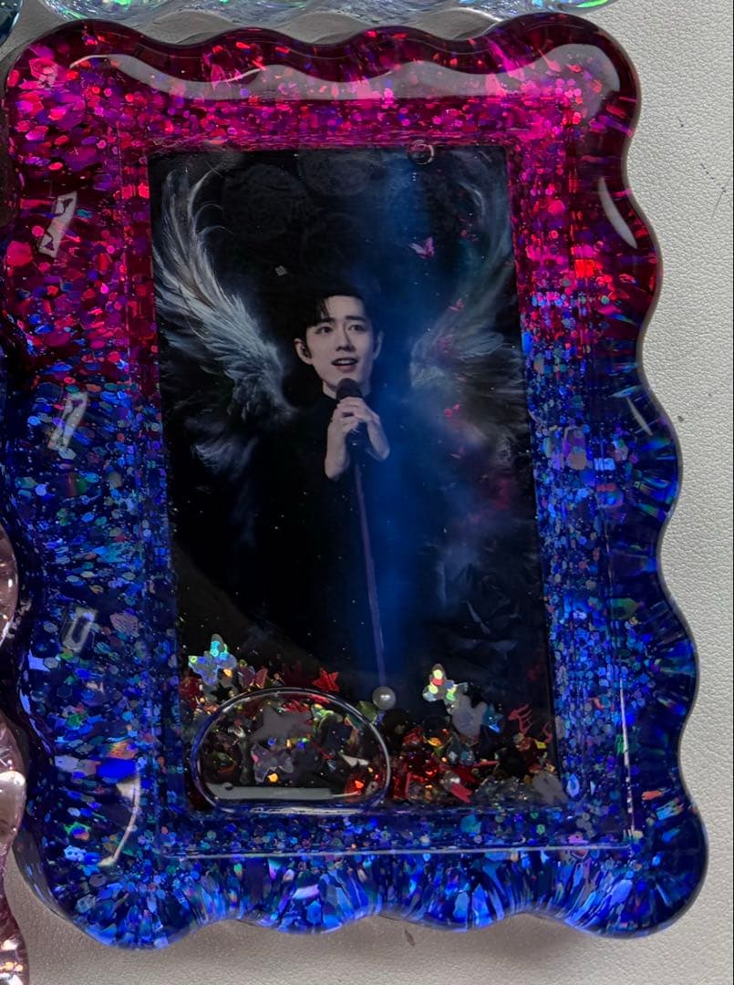 王一博 新作 流砂レジンパネル 6点セット❣️確認用❣️0206