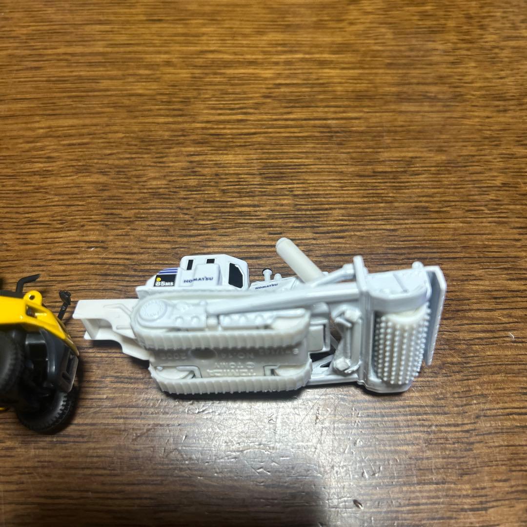 コマツ　非売品　株主限定配布品　オリジナル　ミニチュア　ミニカー　働く車　美品
