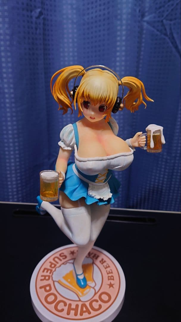 すーぱーぽちゃ子 ビアガールVer. 1/6