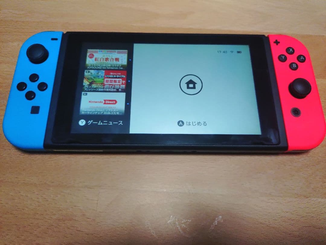 旧Nintendo Switchセット　箱、説明書なし　動作確認済み