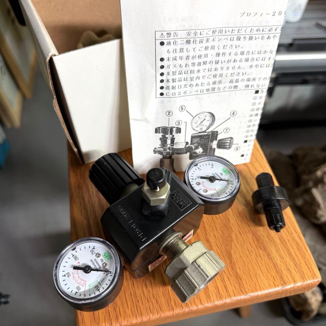 デナリーCO2レギュレーター(プロフィ2000)