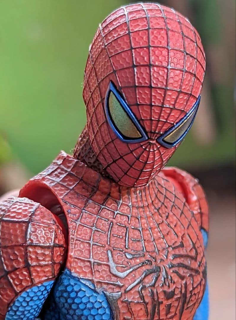 MAFEX アメイジング・スパイダーマン No.001 カスタムヘッド２個セット