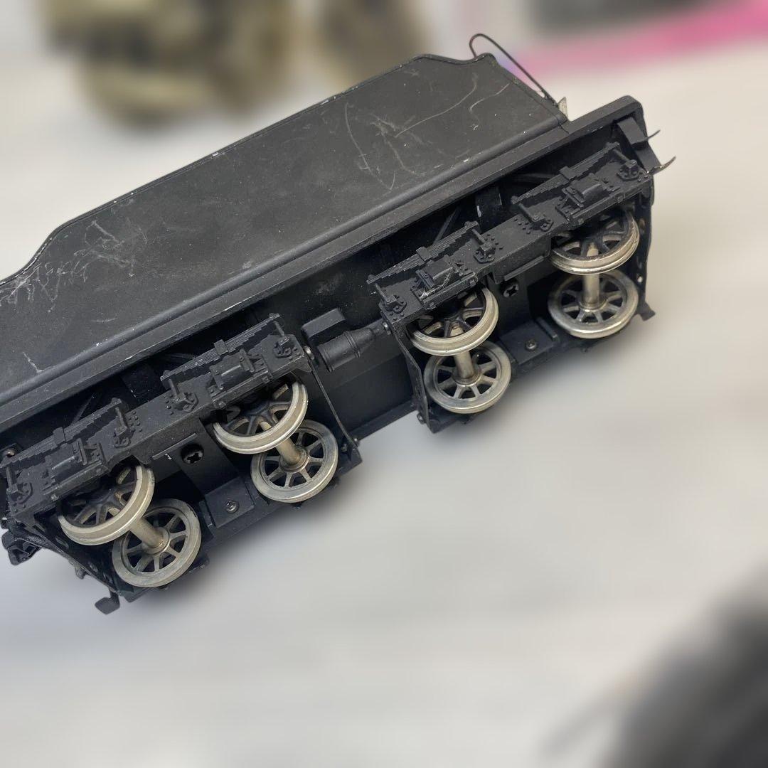 D511161 蒸気機関車 金属製 黒