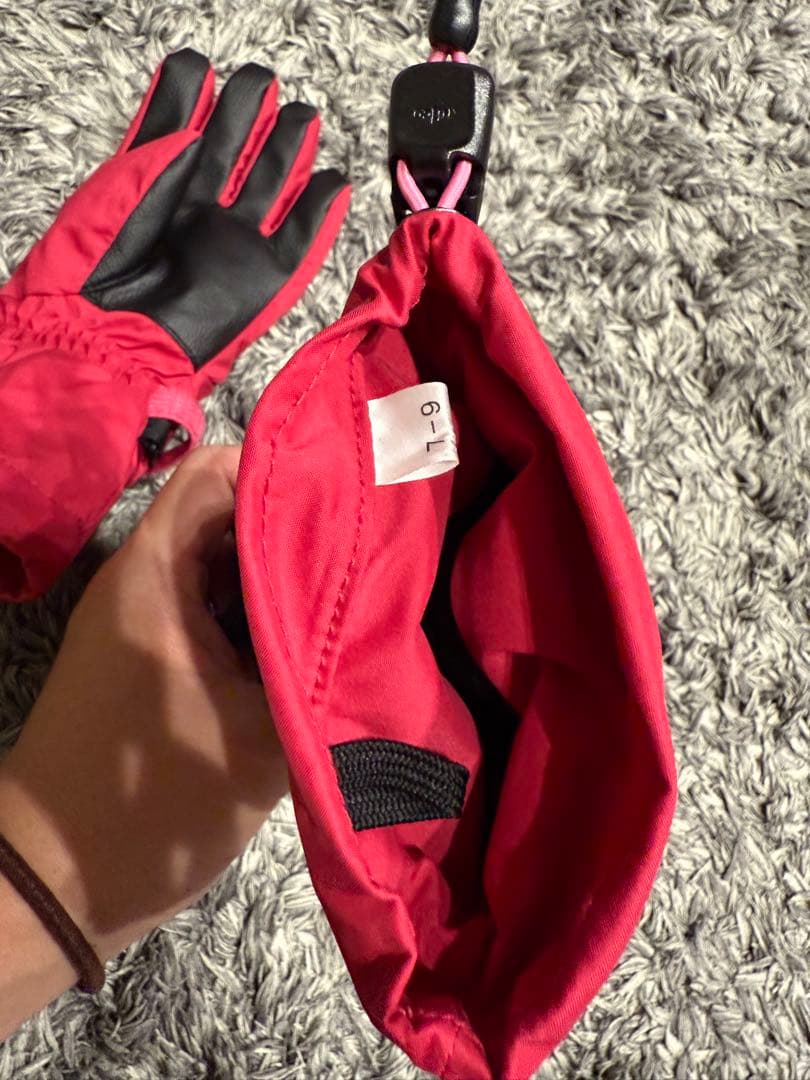 モンベル　mont-bell　スキーウェア上下　110　手袋　7-9