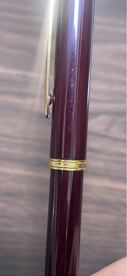 ウォーターマン 万年筆 金メッキクリップ