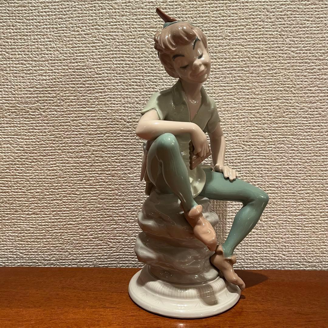 限定　2000体　リヤドロ　ピーターパン　ディズニー　コラボ　人形　陶器　置物