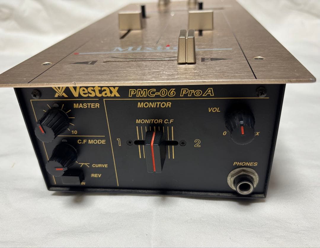 Vestax PMC-06 Pro A DJミキサー 純正アダプター付 ジャンク