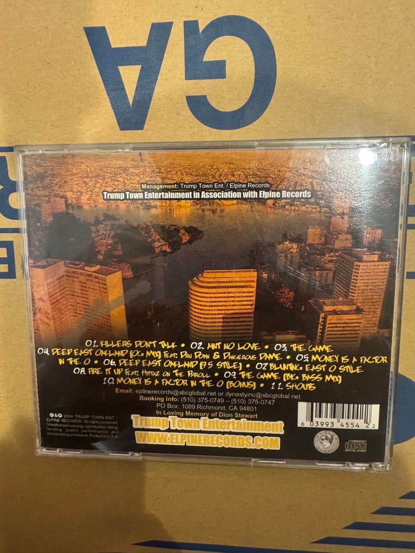 洋楽 BLACK DYNASTY DEEP EAST OAKLAND g-rap