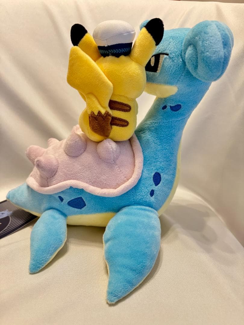 新品タグ付⭐︎ポケモンぬいぐるみ ピカチュウ ラプラス ラーメンWCS2023横浜