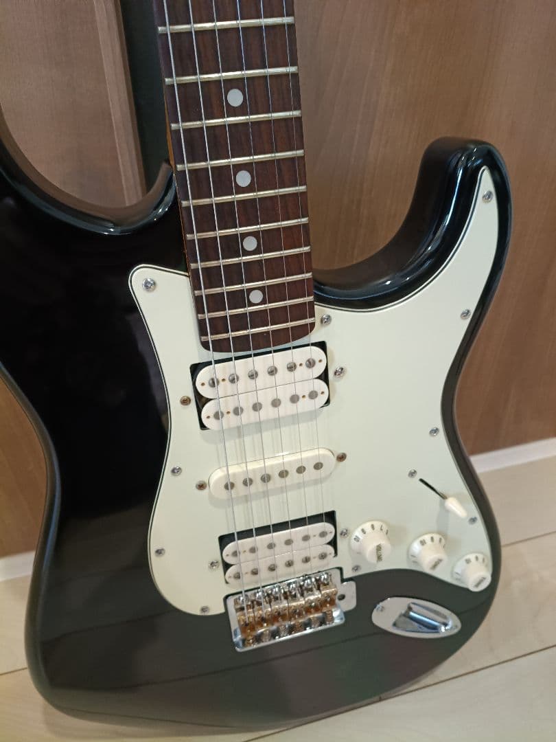 Bacchus　BST-380R エレキギター HSS　旧ロゴ　銀ロゴ