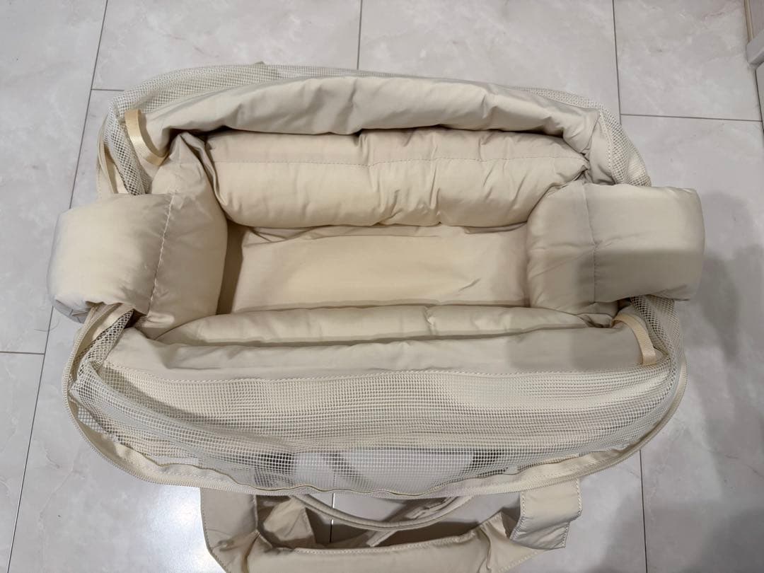 【新品未使用】MILLIONG コットンキャンディバッグ - バニラクリーム M