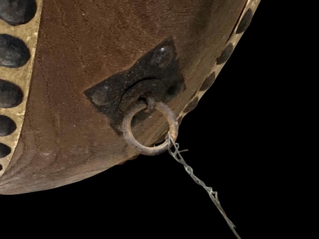 時代物 江戸期 和太鼓 吊り太鼓 太鼓 和楽器 寺社もの 骨董 古玩 バチつき