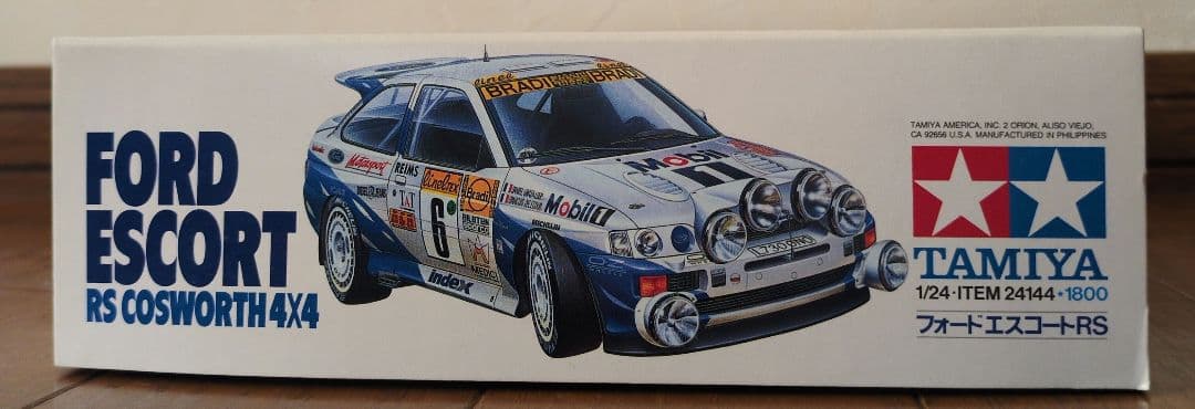 タミヤ 1/24 フォード エスコート RS コスワース＆インプレッサ＆ランサー