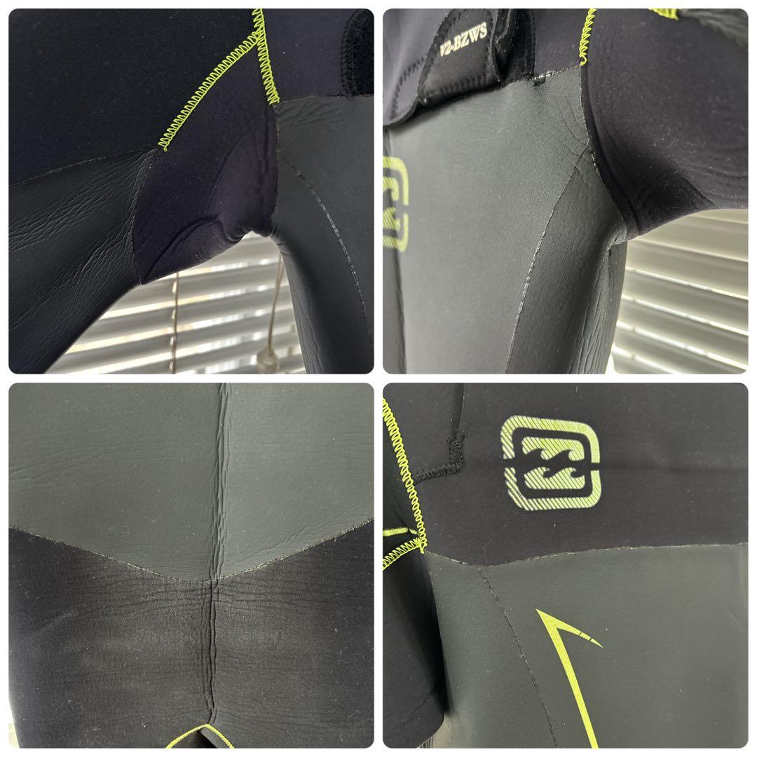 ビラボン ウェットスーツ　ノンジップフルスーツ　セミドライ　裏起毛 サーフィン