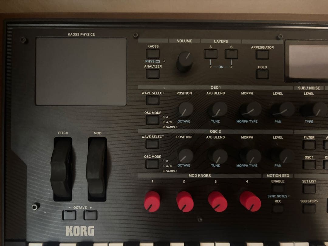 KORG modwave シンセサイザー