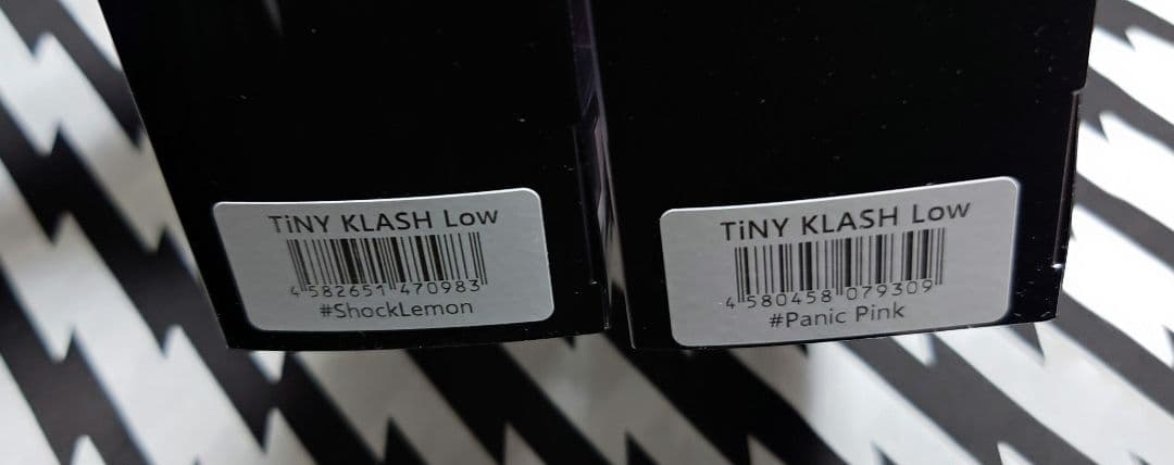 タイニークラッシュ　ショックレモン　パニックピンク　2個セット