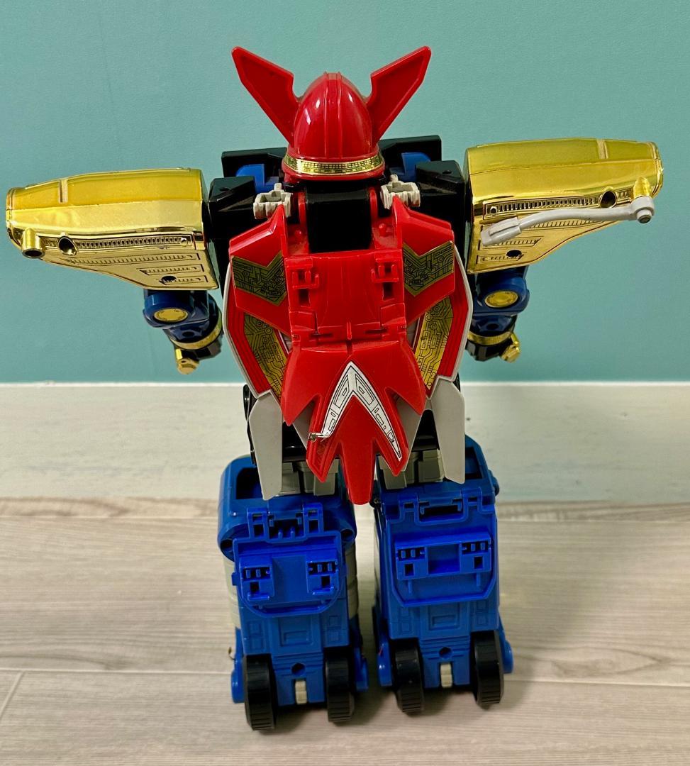 113 当時物 超力合体DXオーレンジャーロボ 箱・説明書付