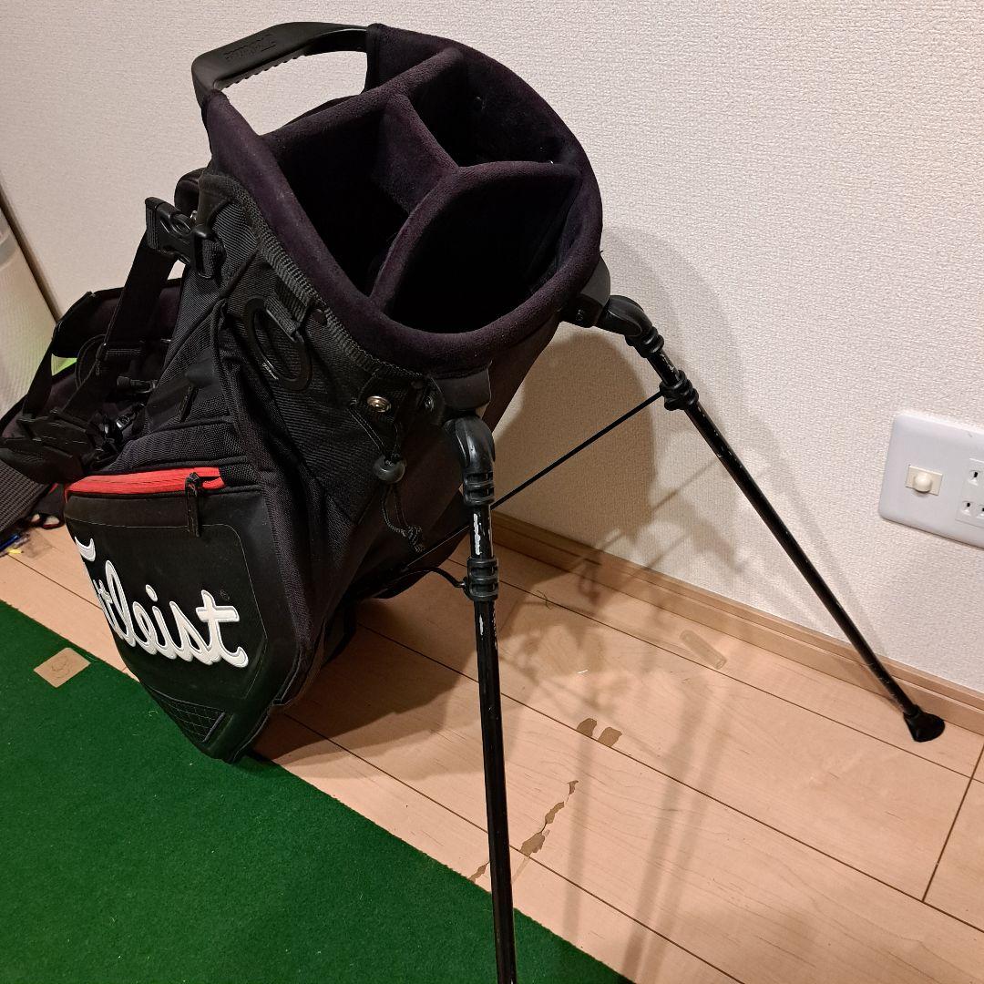 希少 ジェットブラック タイトリスト スタンド