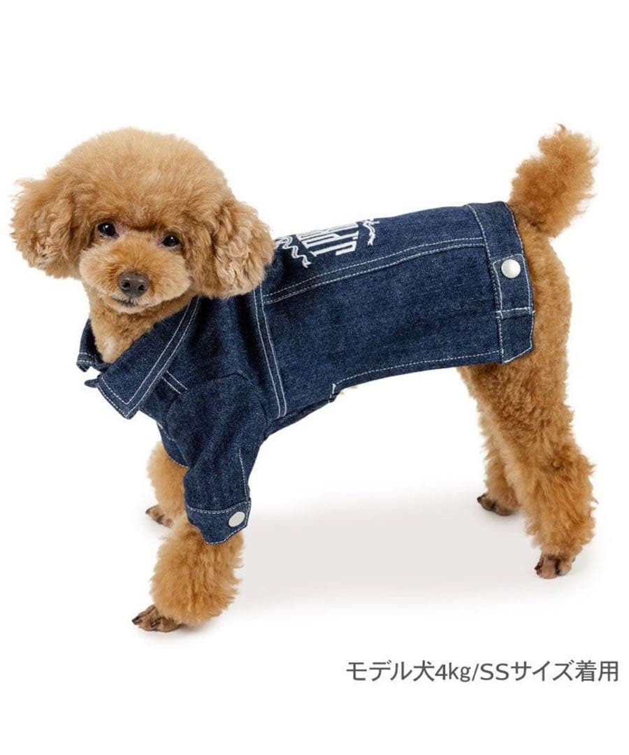 【新品・未使用】 J.PRESS デニムジャケット 小型犬3S