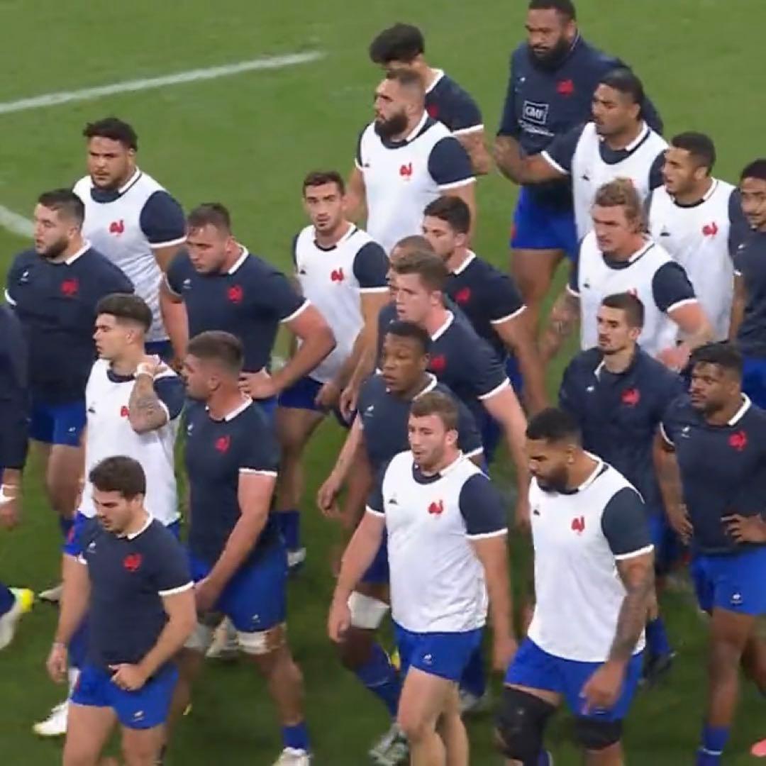 ラグビー フランス代表公式トレーニングジャージ XL