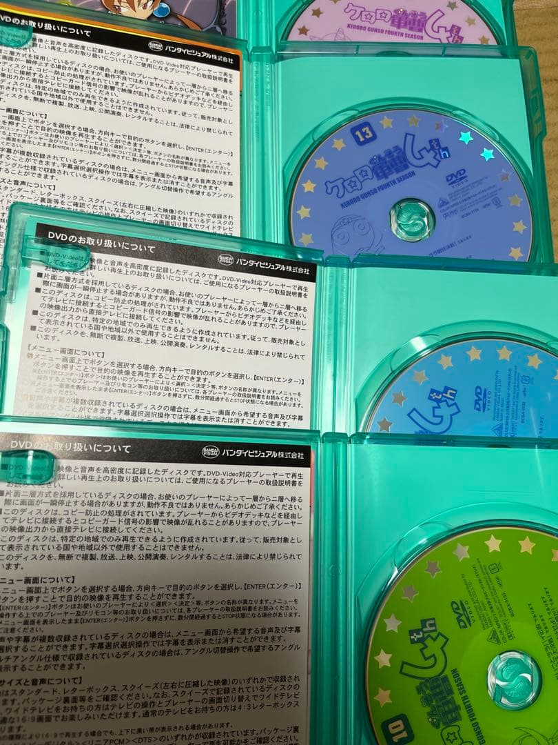 ケロロ軍曹　DVD box付きセット
