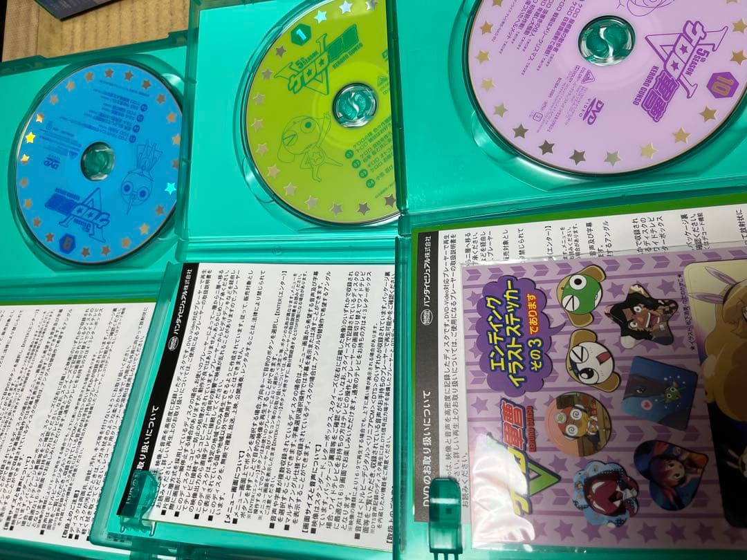 ケロロ軍曹　DVD box付きセット