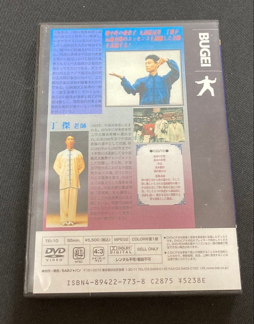 DVD陳式太極拳公式読本